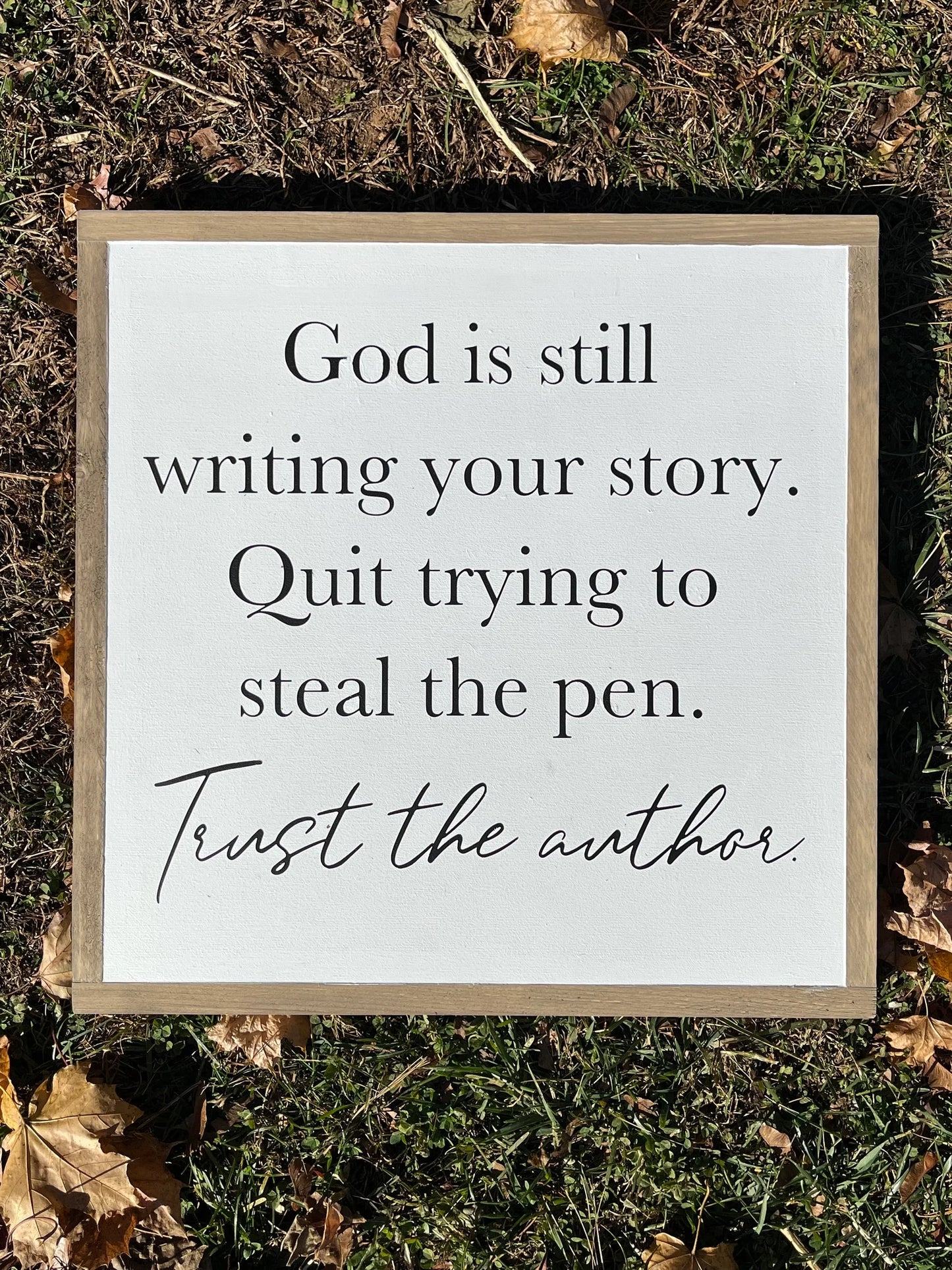 God is Still Writing Your Story