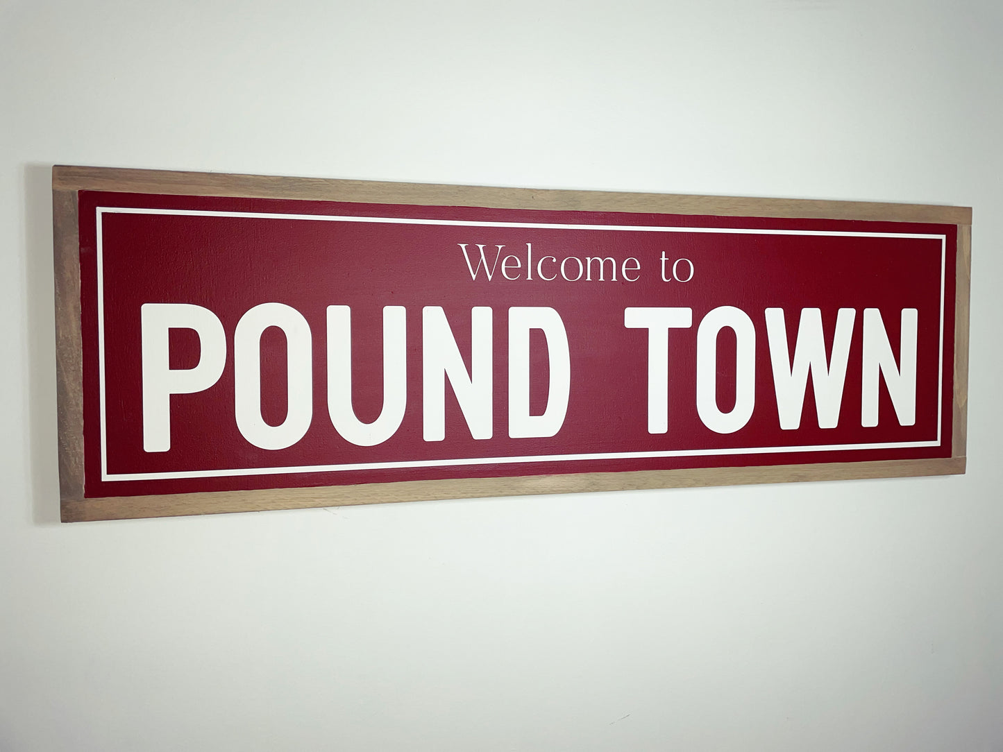 Welcome To Poundtown Colored